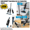 BLACK-DECKERTM PowerSeries Lite 3-in-1 Corded Stick Vacuum
