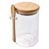 Glass Jars with Bamboo Lids & Spoons - Image 2