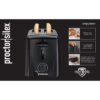 PROCTOR SILEX 2-SLICE BLACK TOASTER