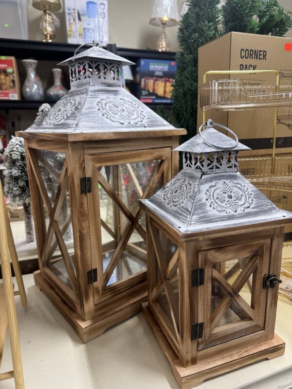 Wooden Lanterns