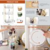 Rotating 3 Tier Organizer - Image 2