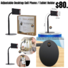 Adjustable Desktop Cell Phone / Tablet Holder