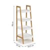 Four Tier Bamboo Shelf - Image 2
