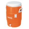 IGLOO | ORANGE SEAT TOP 5 GALLON BEVERAGE COOLER