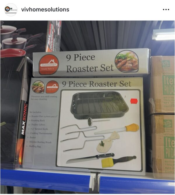 9 Pc Roaster Set - Image 2