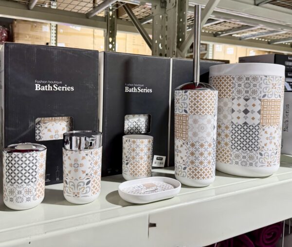 6 Pc Bathroom Set