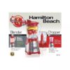 Hamilton Beach
40 oz. 3-Speed Red Countertop Blender and Chopper