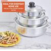 Imusa 3Pc Aluminum Pot Set - Image 4