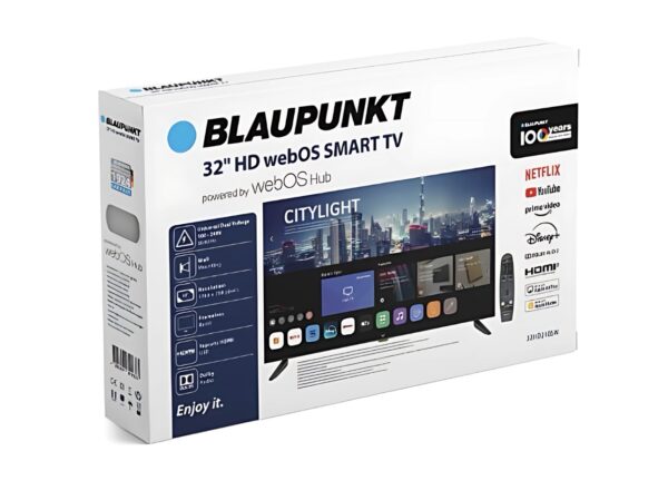 BLAUPUNKT 32" HD webOS SMART TV