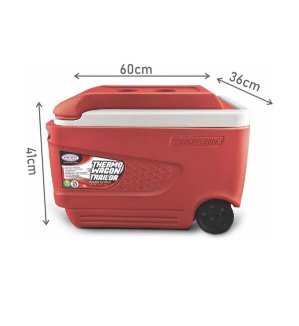 Thermowagon Star - 45L Insulated Cooler - Wheels - Image 2