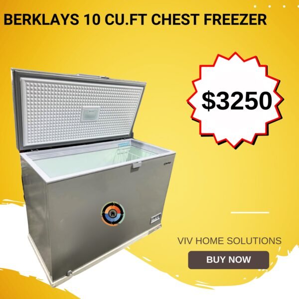 Berklays 10.Cu Ft Chest Freezer