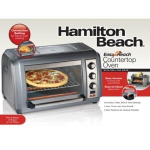 6 Slice Easy Reach® Toaster Oven with Roll-Top Door $1050