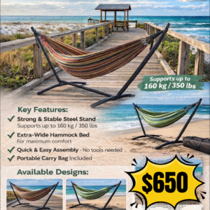 Hammock with Metal Stand