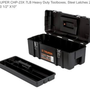 TRUPER Heavy Duty Toolboxes, Steel Latches
