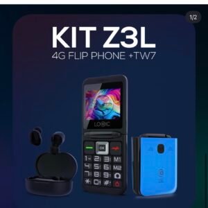 Logic Flip Phone - Bluetooth Ear Buds Included